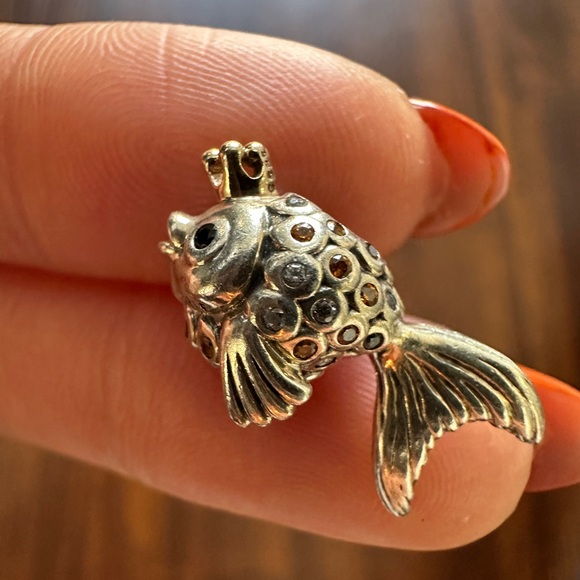 RETIRED Pandora Charm - Fairytale fish - Picture 3 of 6